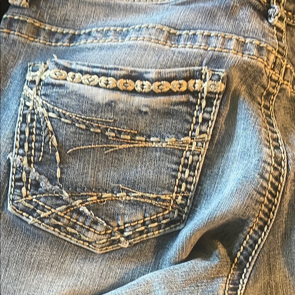 Maurices Cropped Distressed Jeans